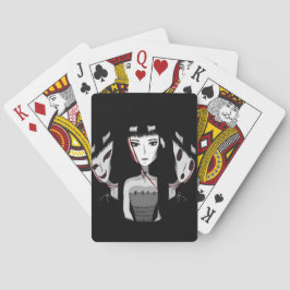 Baralho Emo Girl Playing Cards
