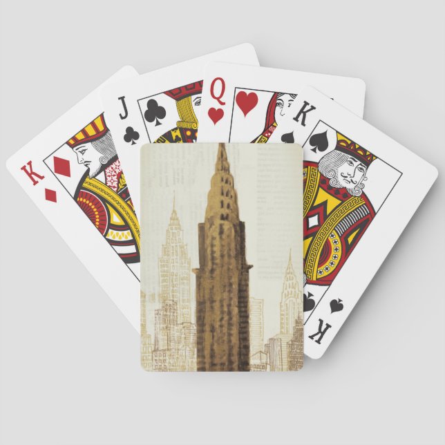 Baralho Empire State Building NYC (Verso)