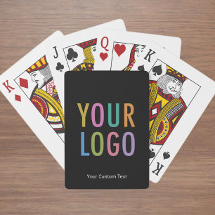 Baralho Empresa de Logotipo de Cartas de Poker Personaliza