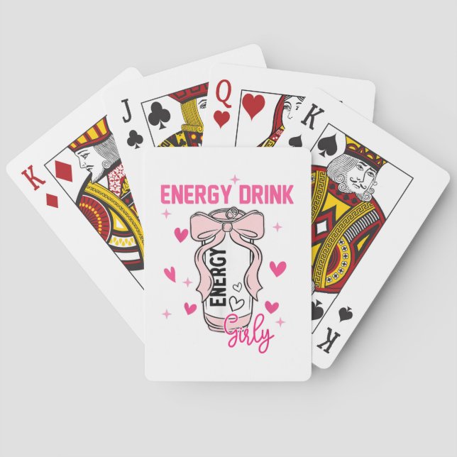 Baralho Energy Beber Girly Funny Bebendo (Verso)
