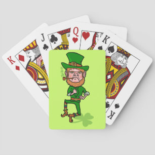Baralho Engraçado Irlandês Lucky Leprechaun