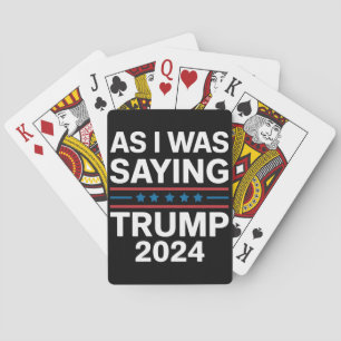 Baralho Então, Como Eu Estava Dizendo Trump 2024 Donald tr