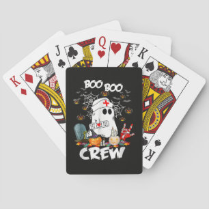 Baralho Equipe Boo Boo Enfermeira Fantasma Halloween Assus