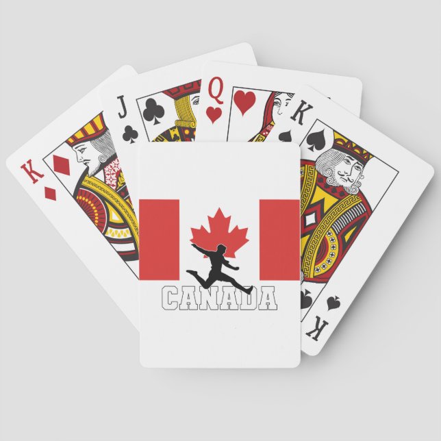 Baralho Equipe Nacional de Futebol do Canadá (Verso)