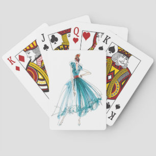 Baralho Esboço da forma do Couture de Apple selvagem