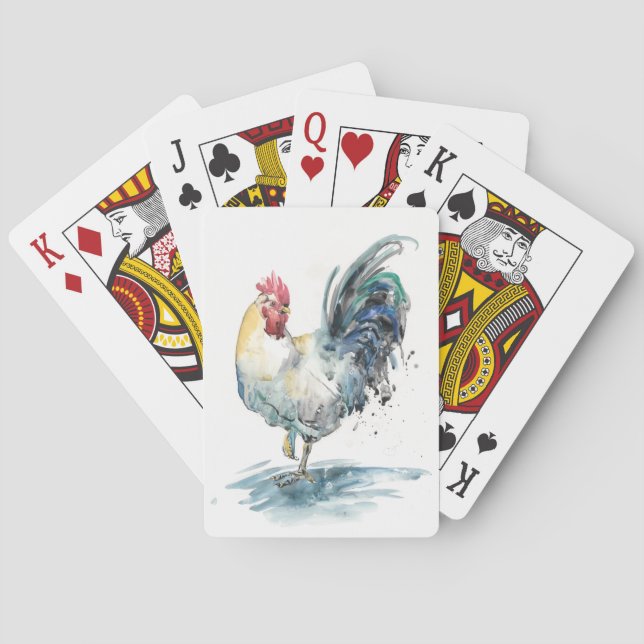 Baralho Escala de Rooster - Cor da Água (Verso)