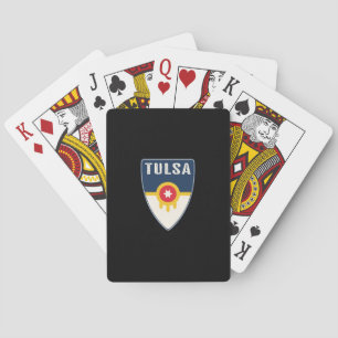Baralho Escudo de Tulsa Oklahoma