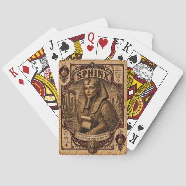 Baralho Esfinge, Monstros de Circo Antigo (Verso)