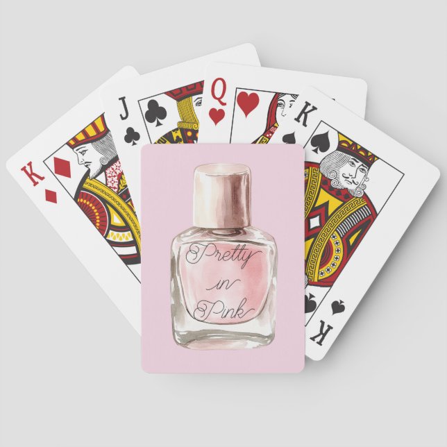 Baralho Esmalte Rosa Charmoso (Verso)
