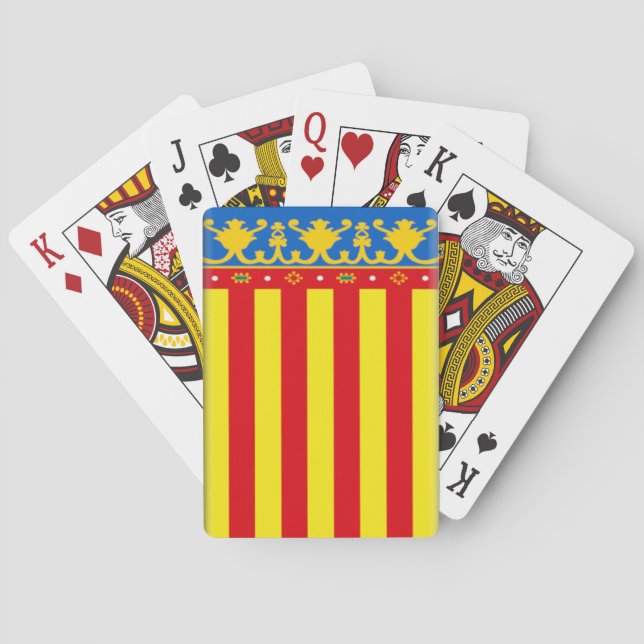 Baralho Espanha Valencia) Cartões para jogar (Verso)