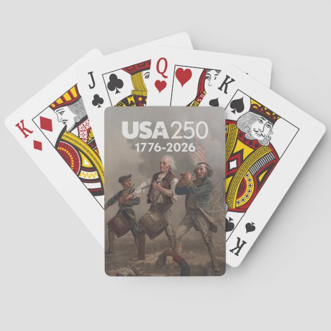 Baralho Espírito de 76 - 250º Aniversário da América (Verso)