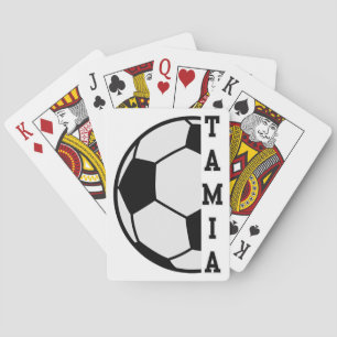 Baralho Esportes de esportes de futebol personalizados inc