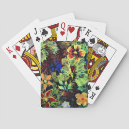 Baralho Está nas cores tocando cartas