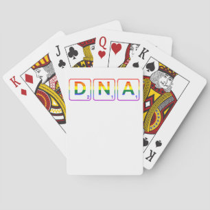 Baralho Está no meu DNA Rainbow LGBT Gay