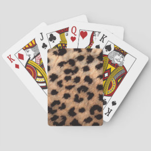 Baralho Estampa Animal Leopardo Guepardo Feminina Moderna 