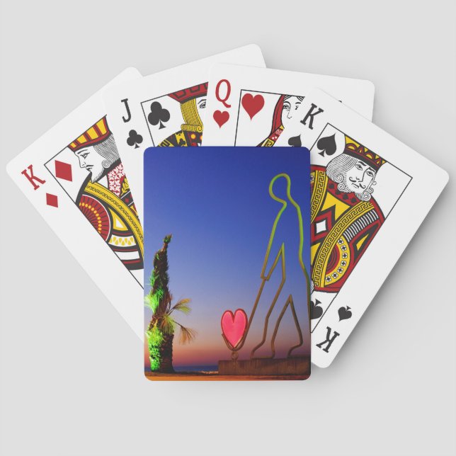 Baralho Estátua de amor (Verso)