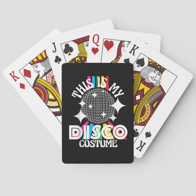 Baralho Este é o meu figurino de discoteca - Festa Funky d (Verso)
