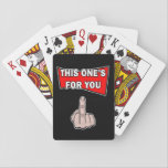 Baralho Este é para você jogando cartas<br><div class="desc">Este Para Você Jogando Cartões</div>
