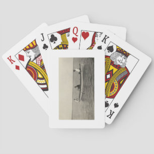 Baralho Estilo antigo Amigos antigos Barcos Reproduzindo C