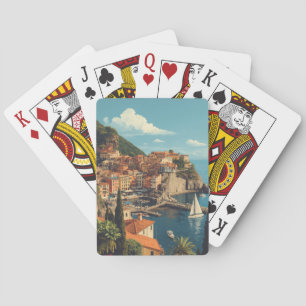 Baralho Estilo Vintage Portofino Genova Itália