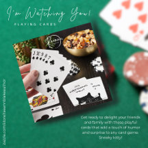 Estou assistindo você jogando cartas