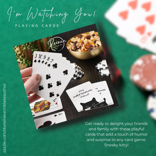 Baralho Estou assistindo você jogando cartas (Criador carregado)