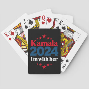 Baralho Estou Com Ela Kamala Vote Para 2024 Presidente Kam