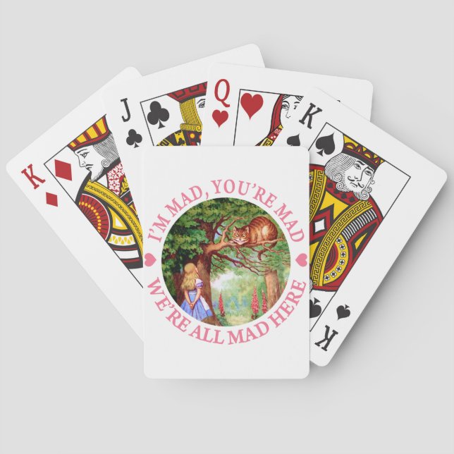 Baralho "Estou louco, você está louco, estamos todos louco (Verso)