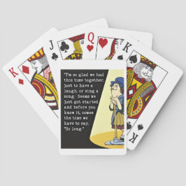 Baralho Estou tão feliz que desta vez tivemos uma peça clá