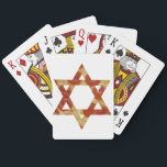 Baralho estrela de pizza de david<br><div class="desc">"Estrela de pizza de david ", interfé, "inter-fé""estrela de david""feliz hanukkah""chanukah jedesejo"Hanukkah, canukah, chanukah, chanukah, chanukkah, hannuka "feriados de judeu""pizza chanukah" , pizza,  pizza de pepperoni,  canuka,  brew,  jew,  judaica,  judaism, ,  pizza canuka,  pizza canukah,  pizza chanukkah,  pizza hannuka,  pizza hannukah, </div>