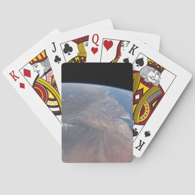 Baralho Etiópia E Parte Do Mar Vermelho (Verso)