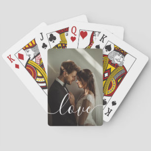 Baralho Etiqueta de casal personalizada 'Love'