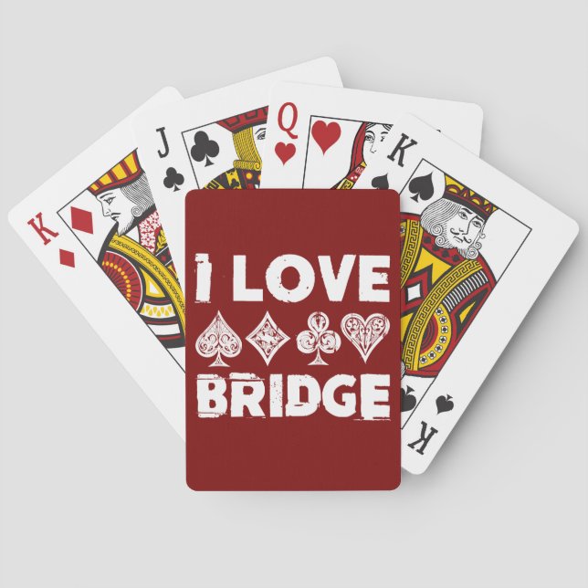 Baralho Eu Amo Jogador De Jogo Da Ponte (Verso)