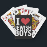 Baralho Eu Amo Meninos Judeus Eu Corto Meninos Judeus Hanu<br><div class="desc">Eu Amo Meninos Judeus Eu Corto Meninos Judeus Hanukkah</div>
