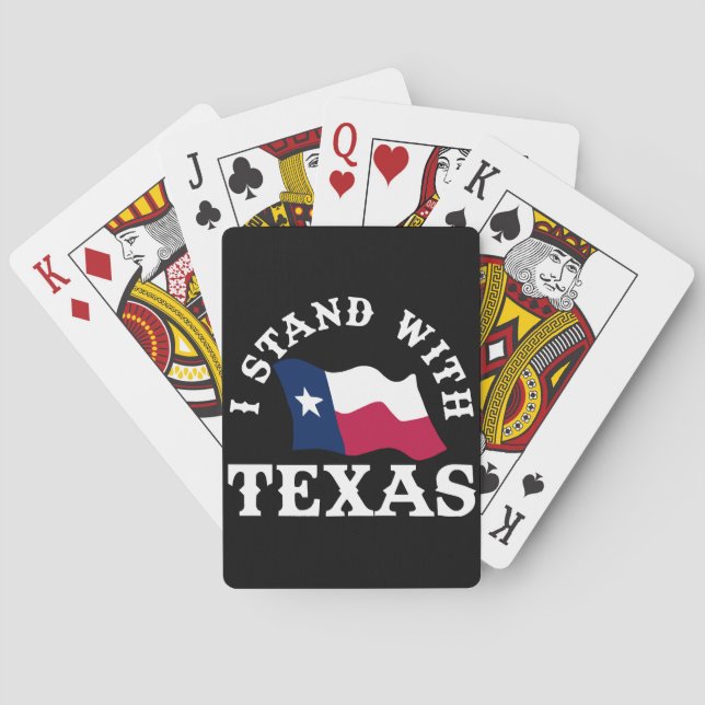 Baralho Eu Fico Com o Texas (Verso)