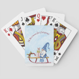 Baralho Eu serei o Gnomo para o Natal Feriado