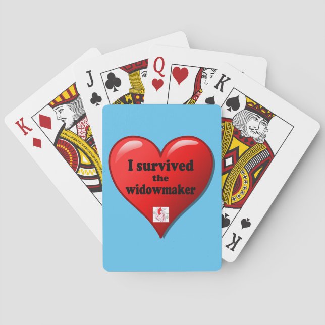 Baralho Eu sobrevivi ao Widowmaker (Verso)