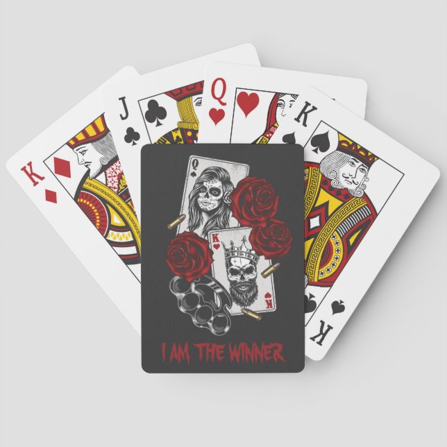 Baralho Eu Sou O Vencedor Cartas da Morte (Verso)