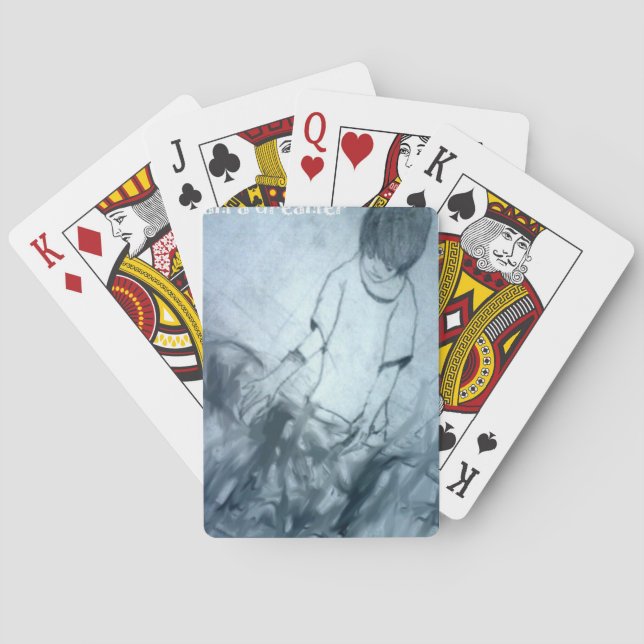 Baralho Eu sou um anime de manga de sonhadores (Verso)