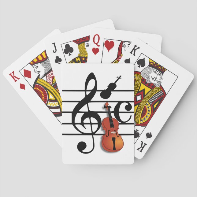 Baralho _Eu Sou Violino (Verso)