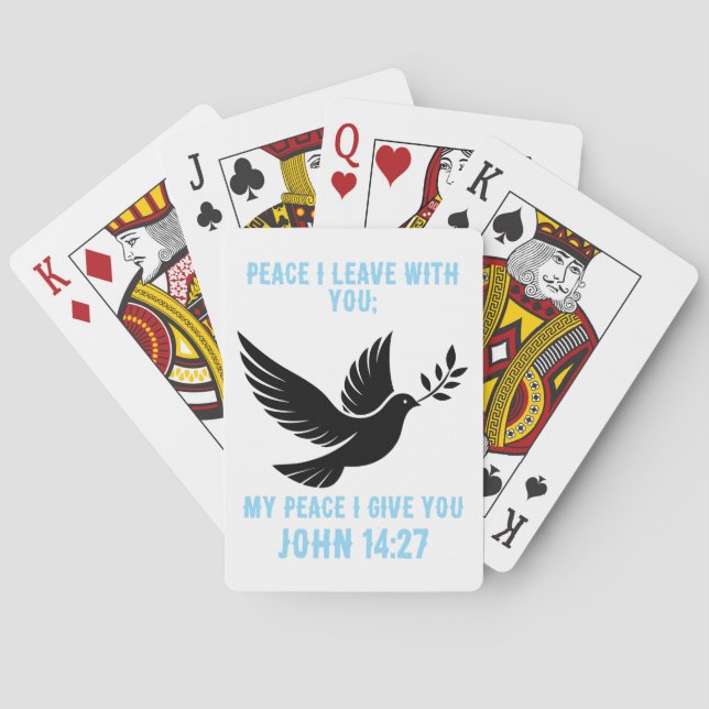 Baralho Eu te dou minha paz (Verso)