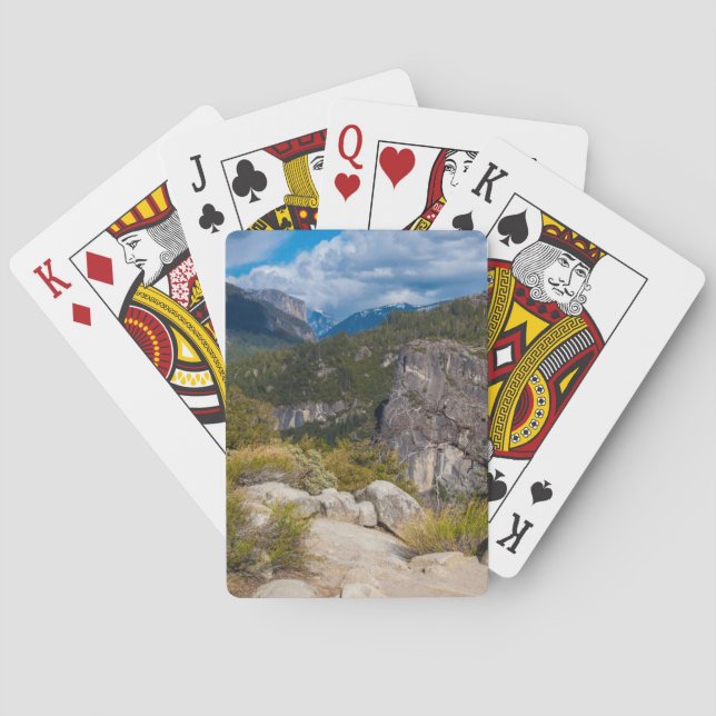 Baralho EUA, Califórnia. Vale do Yosemite Vista 2 (Verso)