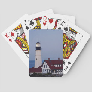 Baralho EUA, Maine, Portland, Cape Elizabeth, Farol