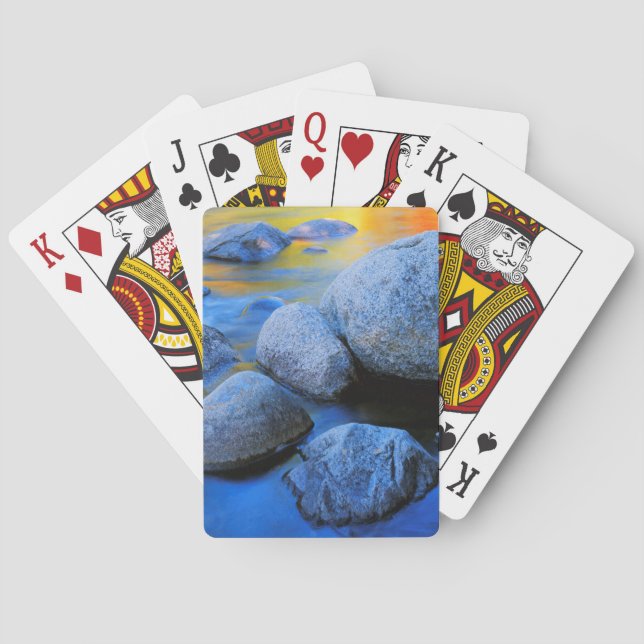 Baralho EUA, New Hampshire, White Mountain National (Verso)