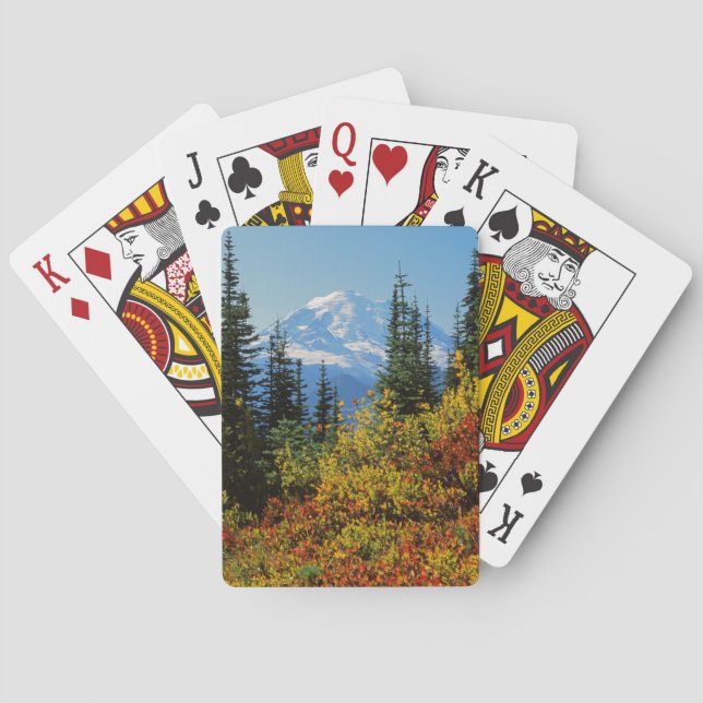 Baralho EUA, Washington, Parque Nacional Mt. Rainier 2 (Verso)