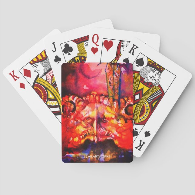 Baralho EXCALIBUR / Magia e Mistério (Verso)