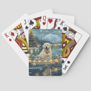 Baralho Excelente Pirenéus Natal Viagem Festiva