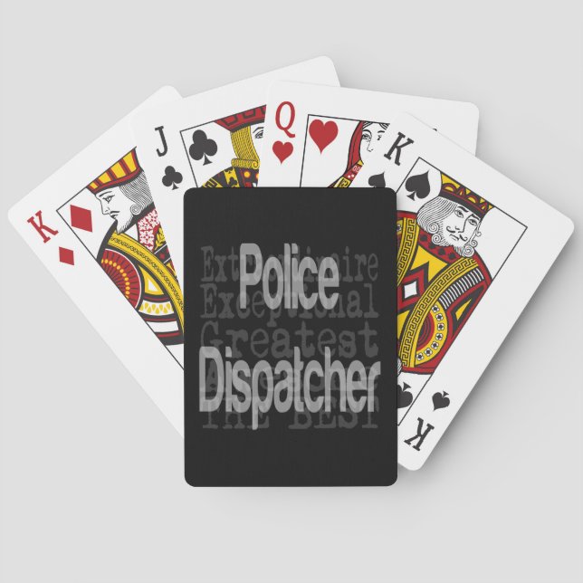 Baralho Extraordinário da Polícia (Verso)