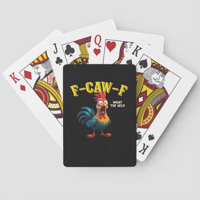 Baralho F Caw F Design Clássico  (Verso)