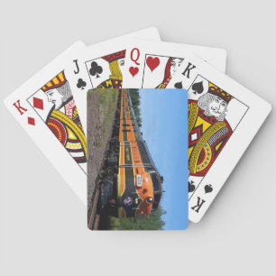 Baralho Fabuloso convés de locomotiva de cartas de jogar